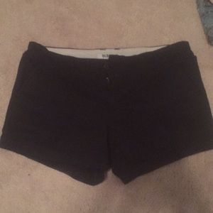 Black dress shorts